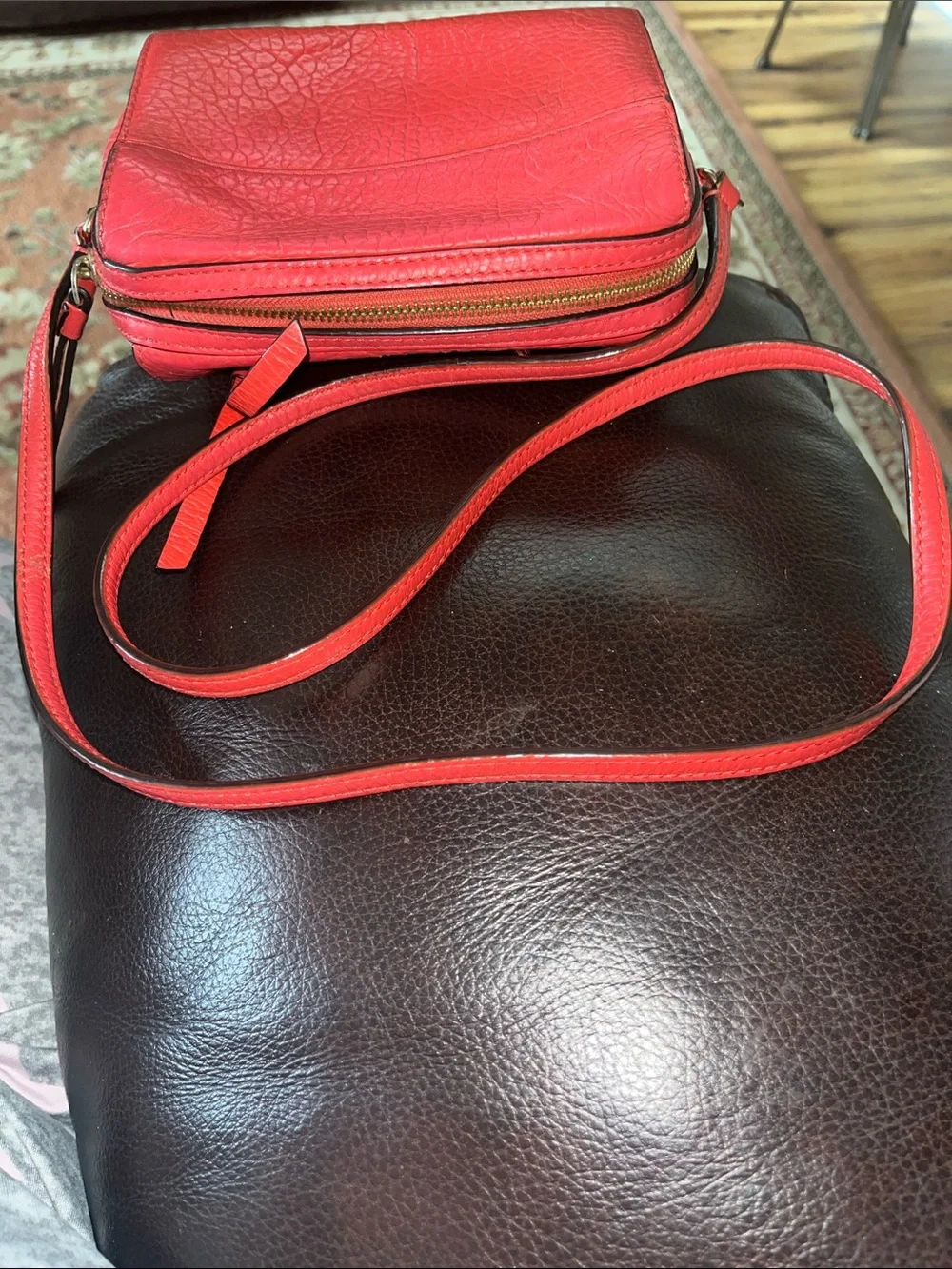 Kate Spade Perry Lane Loo Loo Perforated Leather Crossbody